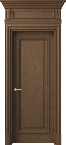 Дверь межкомнатная 7301 ДТМ.М. Цвет Дуб туманный матовый. Материал Массив дуба матовый. Коллекция Antique. Картинка.