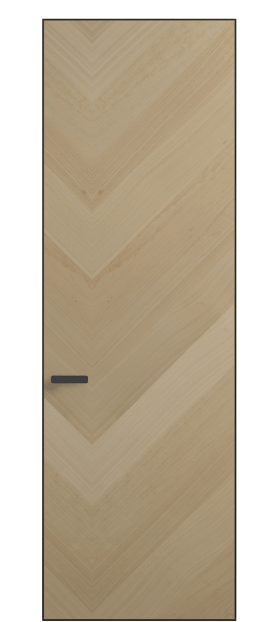 Дверь межкомнатная 0201 ЭВБМ Эвкалипт бежевый матовый. Цвет Эвкалипт бежевый матовый. Материал Шпон эвкалипта Naturwood. Коллекция Rift. Картинка.