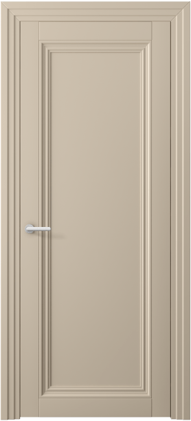 Дверь межкомнатная 2501 ПЭСБ. Цвет ПЭТ светло-бежевый. Материал ПЭТ. Коллекция Centro. Картинка.