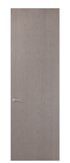 Дверь межкомнатная 0010 ДДМ. Цвет Дуб дымчатый. Материал Шпон ценных пород. Коллекция Planum. Картинка.