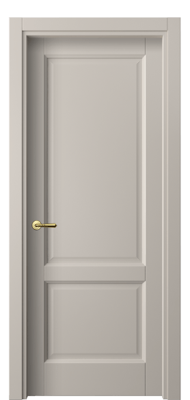 Дверь межкомнатная 1421 МСБЖ. Цвет Матовый светло-бежевый. Материал Гладкая эмаль. Коллекция Galant. Картинка.