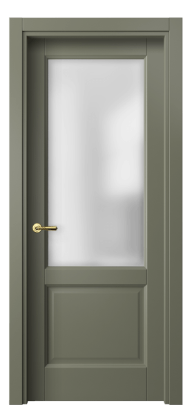 Межкомнатная дверь 1422 МОТ САТ. Цвет Матовый оливковый тёмный. Материал Гладкая эмаль. Коллекция Галант. Фото. Дверь межкомнатная 1422 МОТ САТ. Цвет Матовый оливковый тёмный. Материал Гладкая эмаль. Коллекция Галант. Картинка.