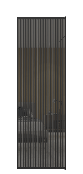 Межкомнатная дверь АЛПЛ040.07 Stopsol Grey ЧЕР. Цвет Алюминий Черный. Материал Алюминий. Коллекция Formato. Фото. Дверь межкомнатная АЛПЛ040.07 Stopsol Grey ЧЕР. Цвет Алюминий Черный. Материал Алюминий. Коллекция Formato. Картинка.