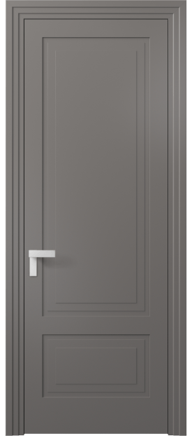 Межкомнатная дверь 8341 МКЛС. Цвет Матовый классический серый. Материал Гладкая эмаль. Коллекция Rocca. Фото. Дверь межкомнатная 8341 МКЛС. Цвет Матовый классический серый. Материал Гладкая эмаль. Коллекция Rocca. Картинка.